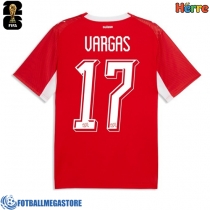 Fotballdrakt Herre Sveits Ruben Vargas #17 Hjemmedrakt VM 2026 Kortermet